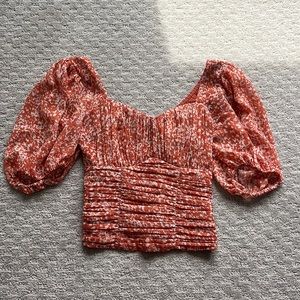 Abercrombie Puff Sleeve Shirt